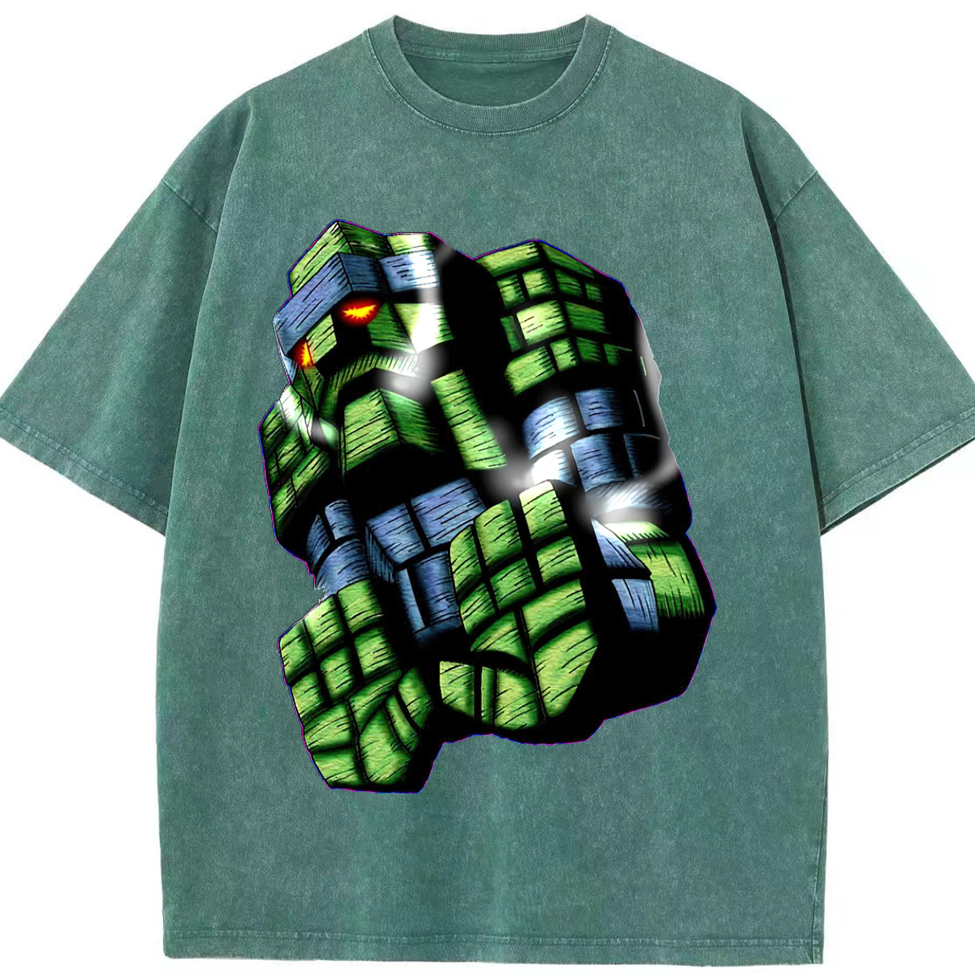 （画像用） 遊☆戯☆王 Yu-Gi-Oh! 綿100% ヴィンテージ風 半袖Tシャツ（フロントプリント）
